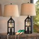 thumbnail image 1 of Lamp BeSlowe Farmhouse, juego de 2 unidades, regulables al tacto, 120 V, USB, 1 of 8