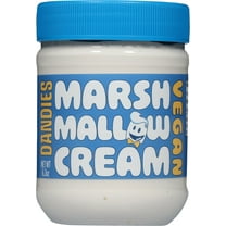 Dandies Vegan Marshmallow Cream, Vanilla, 6.3 oz jar