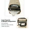 thumbnail image 5 of KL928 Outdoor Canvas Sling Bag Crossbody Backpack Casual Rucksack for Men Women Gift, 5 of 6