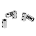 thumbnail image 3 of Shaft Coupler Connector, 5 Pcs High  Shaft Coupling Set 14mm Outer Diameter Steel 22mm Length Rust Resistance  For Mechanical Transmission, 3 of 8
