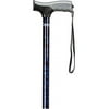 Carex Designer Soft Grip Derby Walking Cane for All Occasions, Blue, 250 lb Weight Capacity