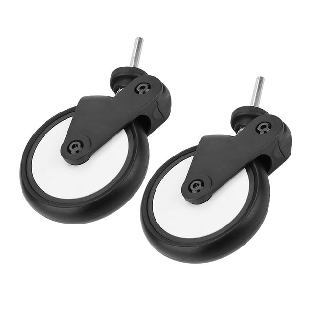Ruedas de Goma para Cochecito de Bebé, Rotacia de 360 Grados, Adecuadas para la Mayoría de los Cochecitos de Marca, Rueda Delantera, Rueda Trasera, Rueda Yoya