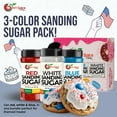 thumbnail image 5 of NY SPICE SHOP White Sanding Sugar - 04 Ounce - Sanding Sugar White - Colored Sugar Crystals - Colored Sugars for Cookie Decorating - Colored Sanding Sugar, 5 of 7
