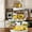 Yellow, variant on Spring Wooden Tiered Tray Decoration Farmhouse Kitchen Mini Signs Tray Wooden Flat Decor Desktop Ornaments