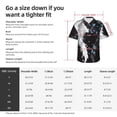 thumbnail image 6 of Lsque Butterfly Angel Wings Art pattern Hawaiian Shirt for Men, Unisex Summer Beach Casual Short Sleeve Button Down Shirts-XX-Large, 6 of 9