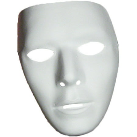 Blank Male Mask Halloween Accessory (Best Halloween Mask Company)