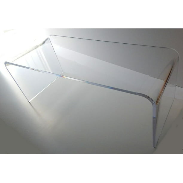 Acrylic Coffee Table Lucite 50 X 20, Long Lucite Coffee Table
