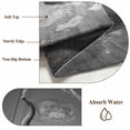 thumbnail image 2 of Elephant Round Rug 8ft Washable Circle Rugs Non Slip Funny Animal Bathtub Abstract Art Grey Large Area Rug Indoor Floor Carpet for Bedroom Kitchen Living Room Home Office Dining Room Nursery, 2 of 8