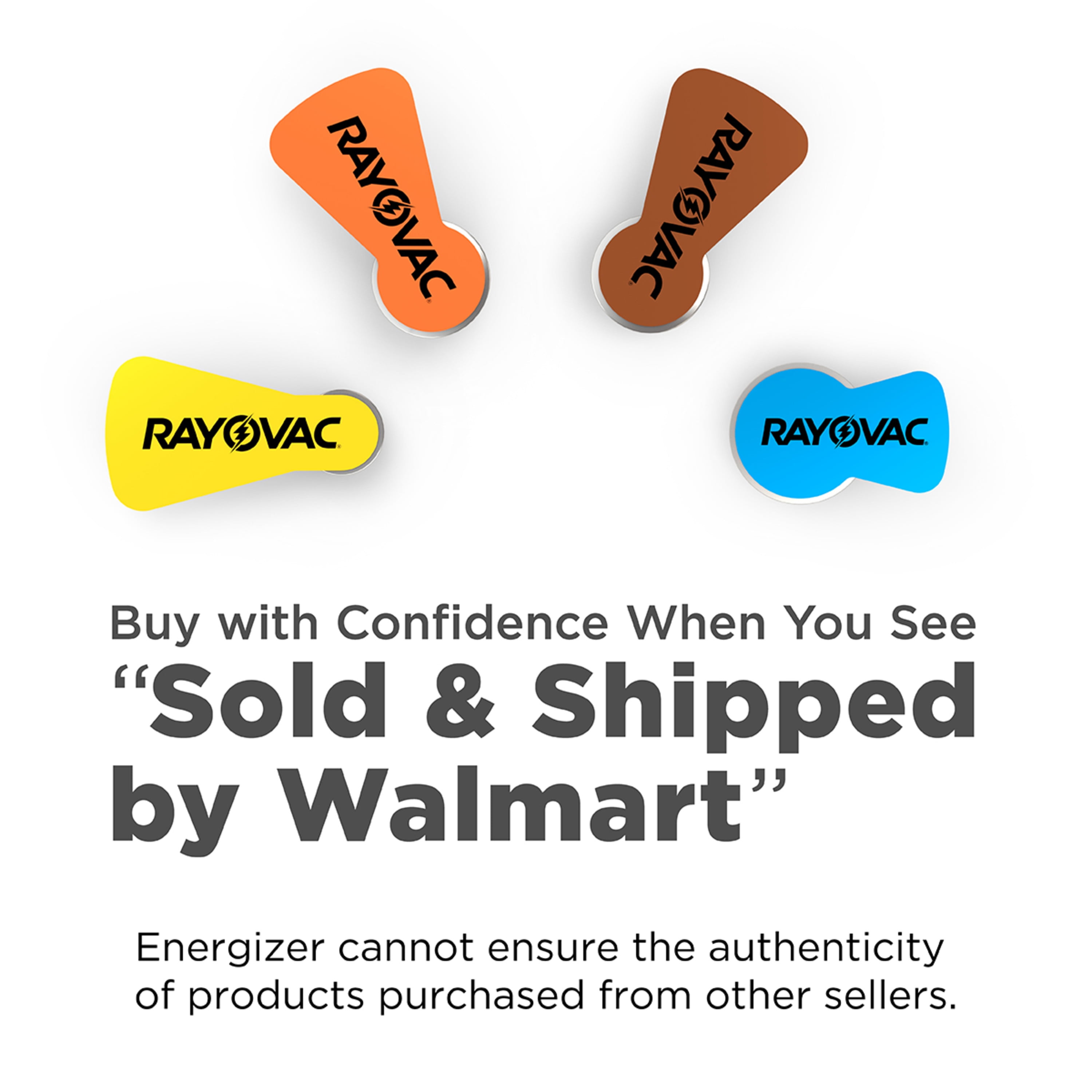 Rayovac Size 312 Hearing Aid Batteries (6 Pack), Size 312 Batteries 
