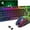 Black, variant on Wireless Gaming Keyboard and Mouse Combo with 87 Key Rainbow LED Backlight Rechargeable 3800mAh Battery Mechanical Feel Anti-ghosting Ergonomic Waterproof RGB Mute Mice for Computer PC Gamer (Black)