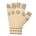 thumbnail image 2 of Guantes para artritis con compresión sin dedos e imanes, 2 of 4