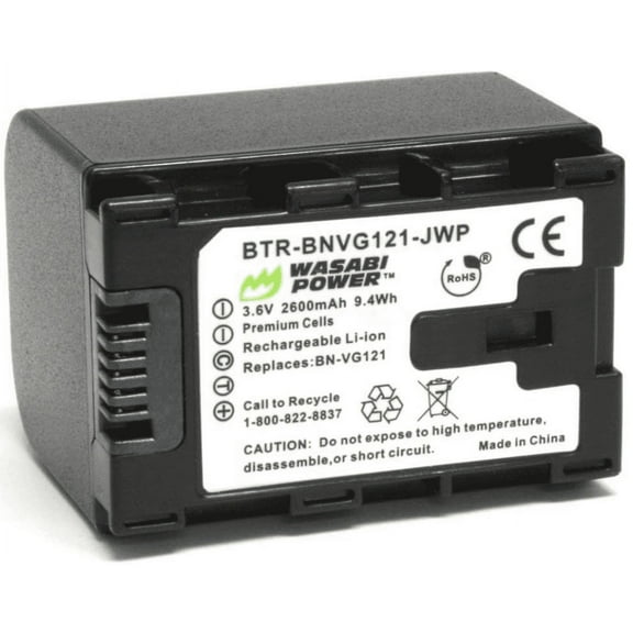 Wasabi Power Battery for JVC BN-VG138