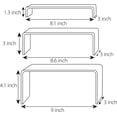 thumbnail image 2 of 6 Pack Clear Acrylic Display Risers Shoe Display Stand Cupcake,Dessert Stand, 2 of 5