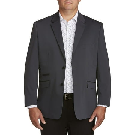Synrgy - Men's Big & Tall Synrgy Jacket-Relaxer Geometric Dinner Jacket ...