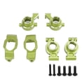 thumbnail image 2 of Taza de dirección RC Asientos del eje trasero Juego de bujes C Aleación de aluminio de fricción reducida Accesorios RC para coches MAXX 2.0 1/10 RC Verde, 2 of 12