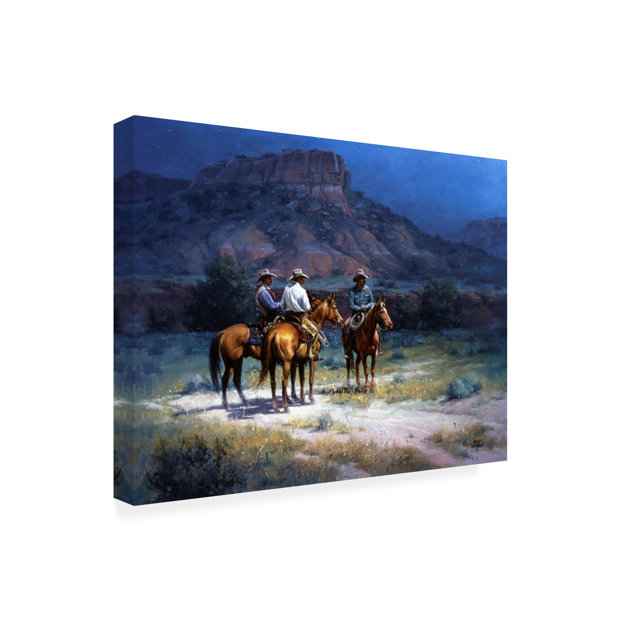 Jack Sorenson 'Moonshine' Canvas Art