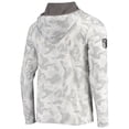 thumbnail image 3 of Men's Colosseum Arctic Camo Texas Longhorns OHT Military Appreciation Long Sleeve Hoodie Top, 3 of 4