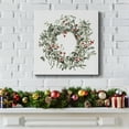 thumbnail image 4 of Holly Farmhouse Wreath I- Gallery Wrapped Canvas, 4 of 9
