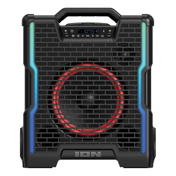 ION Block Rocker Icon All-Terrain Portable Bluetooth Speaker with