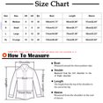 thumbnail image 2 of LOVZFMLL Vestes pour Femmes Sweat Rétro Slim Motif Broderie Lettre Sweat à Capuche à Fermeture à Glissière pour Femmes, 2 of 6