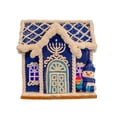 thumbnail image 3 of Miniature HANUKKAH HOUSE Blue LED Hanukkah Table Decoration, by Kurt Adler, 3 of 5