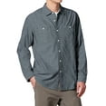 thumbnail image 2 of Thrilos Shirts for Men Denim Long Sleeve Shirts Button Down Regular Fit Shirt LightWeight Casual Shirts, 2 of 7