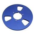 thumbnail image 2 of Reemplazo de carrete de cinta vacío de 10 pulgadas, carrete abierto para Ampex Grand Master 456, carretes de sonido para cinta de 1/4 de pulgada, color azul, 2 of 14