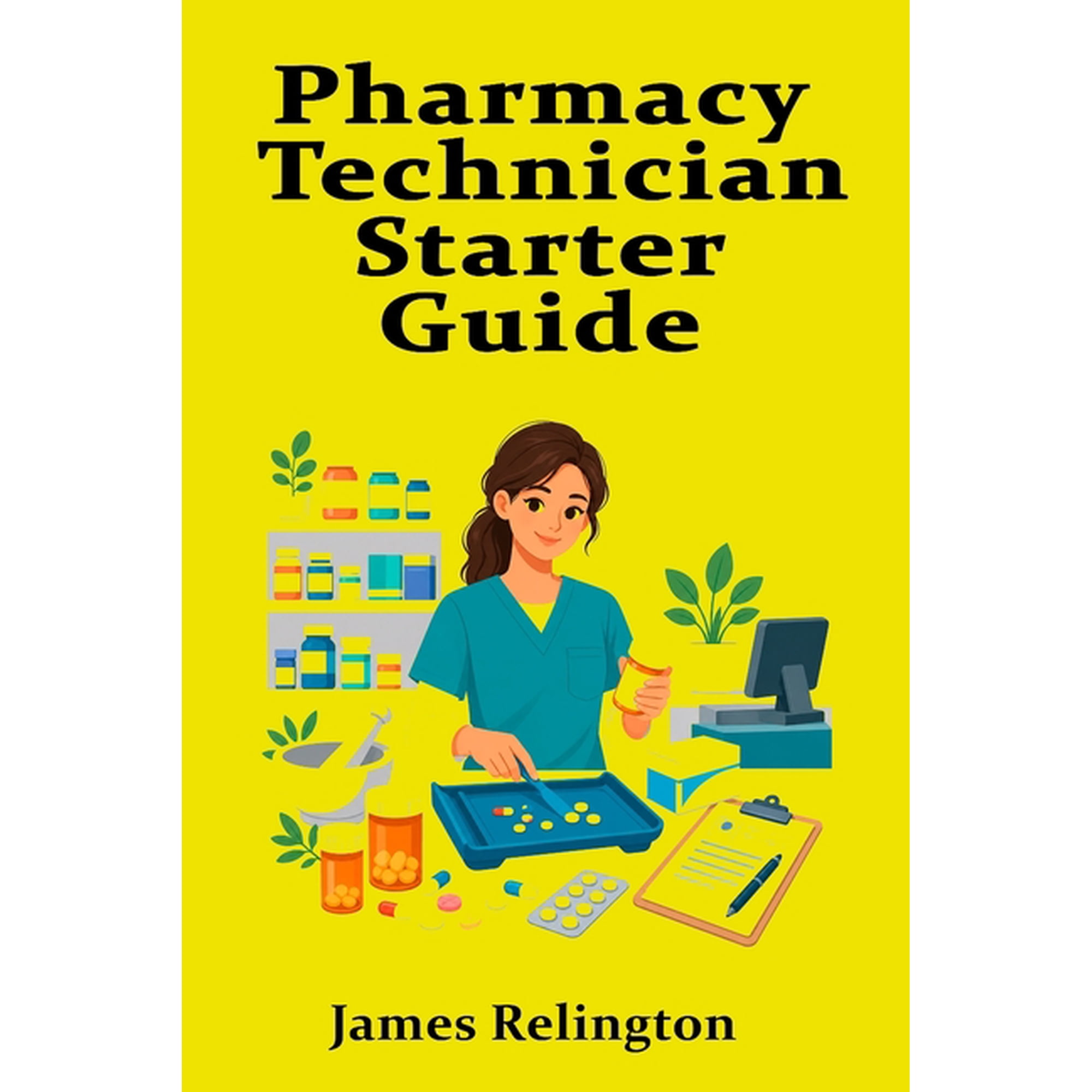 Pharmacy Technician Starter Guide: Medications, Safety, and Retail Practice, (Paperback)