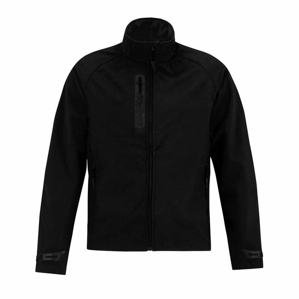 B&C - Chaqueta softshell modelo X-Lite para hombre (Negro) B and C UTBC3864_black