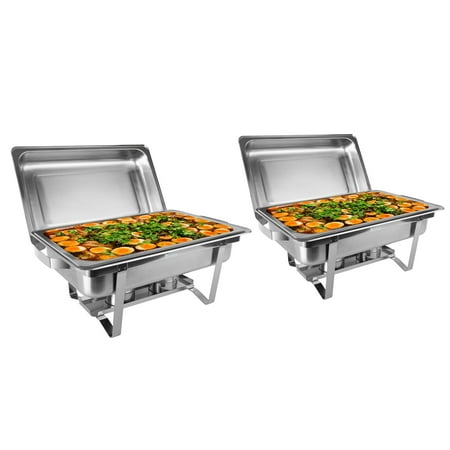 2pcs Warming Trays For Buffet 8 Quart Tiendamia Com 2pcs Warming Trays For Buffet 8 Quart