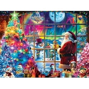 Springbok - 1000 Piece Jigsaw Puzzle for Adults - Christmas Magic - Unique Cut Pieces - Made in USA