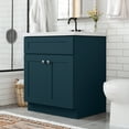 thumbnail image 6 of Brookings Bath Vanity Fully Assembled 31x22 - Sherwin Williams® Dark Night Base and Camilla II Top, 6 of 6