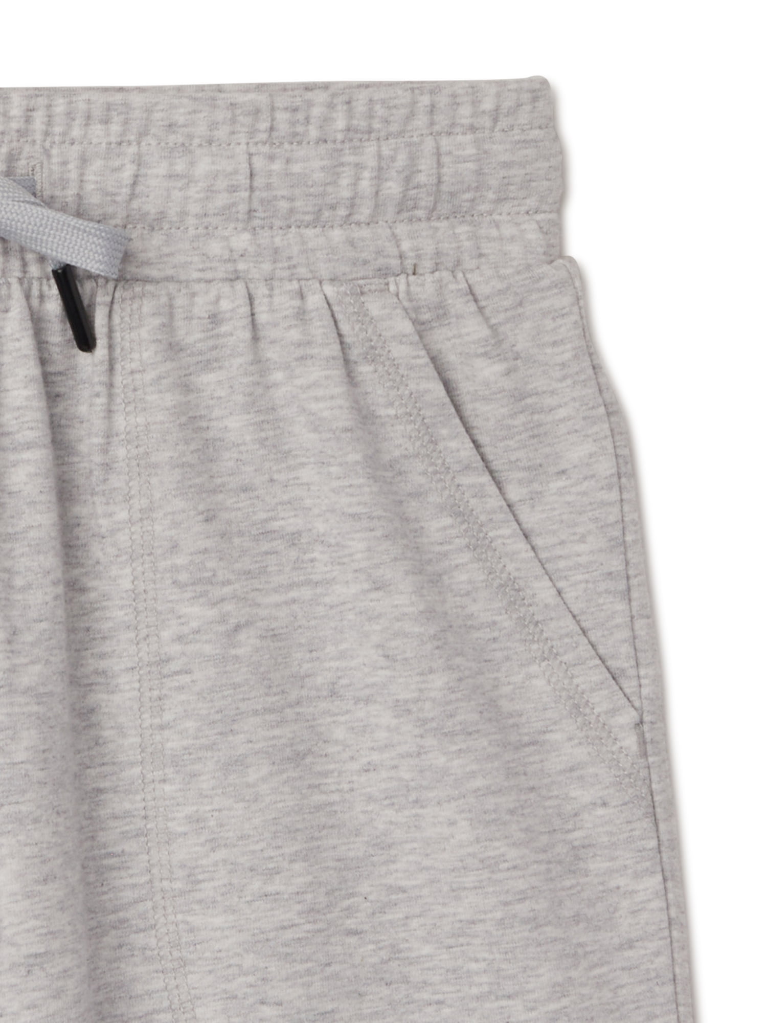 Athletic Works Boys Jersey Knit Joggers, 2-Pack, Sizes 4-18 & Husky