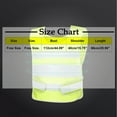 thumbnail image 3 of Cxenplz Reflective Safety Vests High Visibility Mesh Construction Vest with Reflective Strips for Men Women Outdoor Work Traffic, 3 of 9