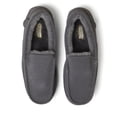 thumbnail image 5 of Fireside By Dearfoams Men's Melbourne Genuine Shearling Moccasin Slipper, 5 of 7