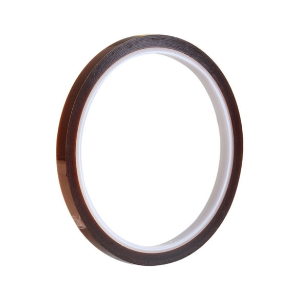 LOLIPPYY Heat Resistant Adhesive Tape Polyimide Film Tape Golden Durable for Transformer and Electronic Insulation