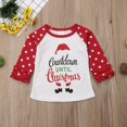 thumbnail image 4 of Countdown Until Christmas Kids Girl Long Sleeve Tops Letter Printed, 4 of 5