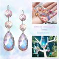 thumbnail image 3 of 20 piezas candelabro de cristal de repuesto Arco Iris lágrima cristal candelabro accesorios cuentas TUNC Sencillez, 3 of 5