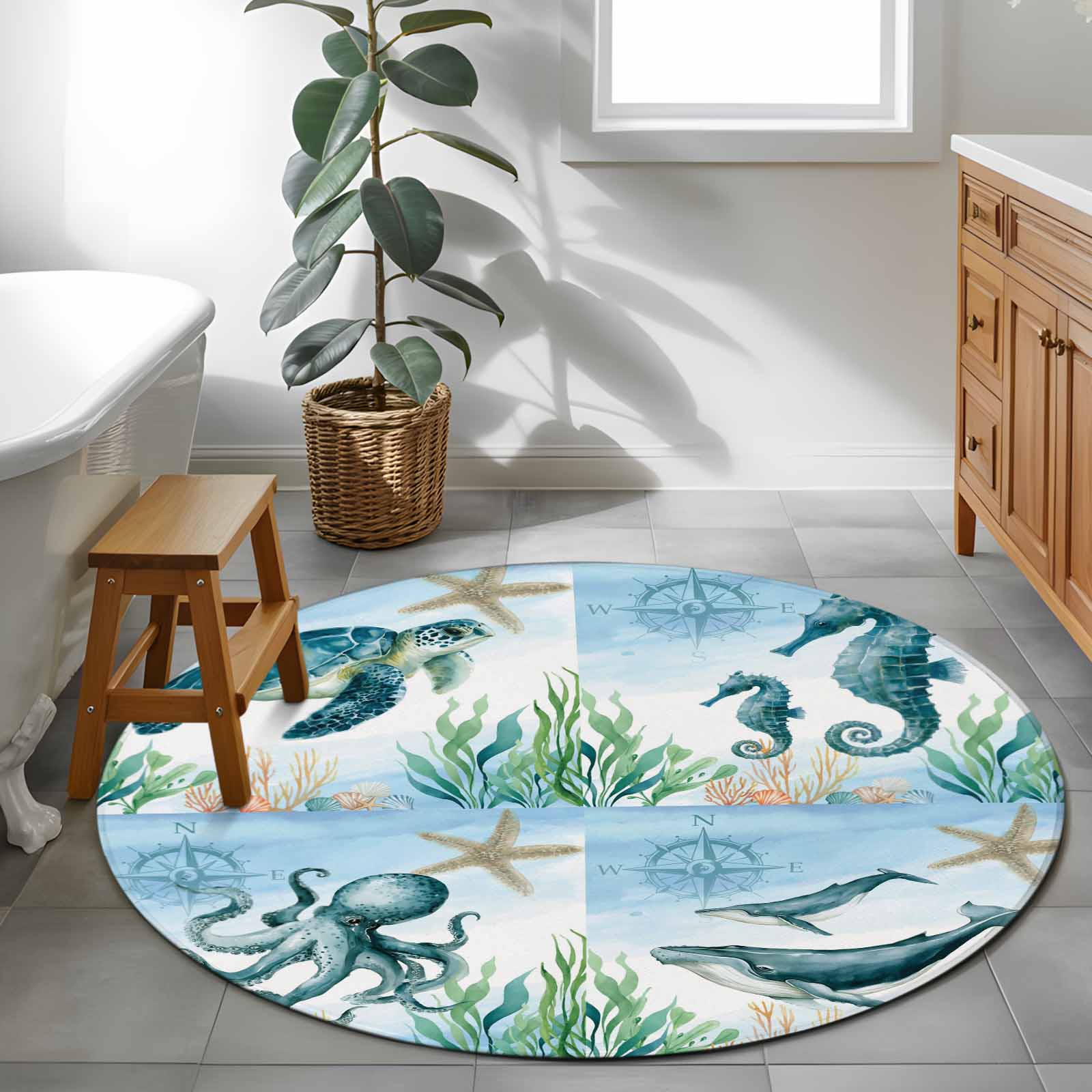 WIND AND SEA WDS SEA(ROUND)MAT