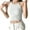 White, variant on Jewelreauty Spaghetti Strap Tank Top Women Cotton Sleeveless Slim Fit Crop Tops Summer Casual Ribbed Shirts (S, Blue)