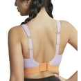 thumbnail image 2 of Panache Boundless Racerback Non-Wire Sports Bra (7341),34D,Lilac/Orange, 2 of 5