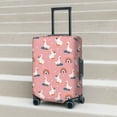 thumbnail image 6 of Honeii cartoon goose rainbow Elastic Luggage Cover, featuring double-sided printing, is the ideal companion for travel, business trips, and daily use(not included suitcase )-Medium, 6 of 7