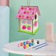 thumbnail image 5 of 3xDIY Casa Para Pájaros Sin Pintar Construir Pintura Colgante Juego De Casa Para Pájaros De Madera Craft B, 5 of 8