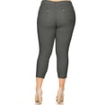 thumbnail image 3 of Women's Plus Size Casual Jean Jegging Pants Stretchy Comfort Pocket XL 2XL 3XL, 3 of 6
