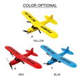 thumbnail image 4 of Blue 2.4Ghz 2CH RC Glider Plane with EPP Material, Coreless Brushed Motor, 3.7V 220mAh Built-in Battery, 15min Flight Time, 100m Control Distance - Includes Remote Controller, Charging Cable & Manual, 4 of 6