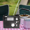 thumbnail image 3 of Emergency Radio Portable Emergency Radio Weather Alert Radio with Cellphone Charging Hand Crank & Battery Operated, 3 of 7