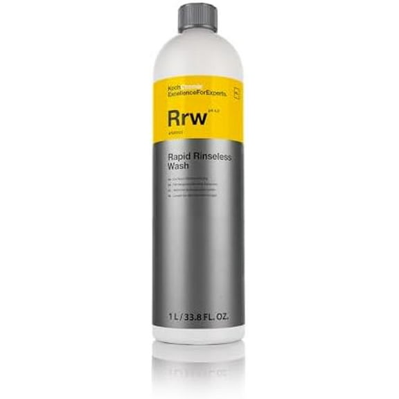 Koch-Chemie - Rapid Rinseless Wash - Premium Wash Results Using Minimal Water - Safe on Wraps, PPF, Ceramic Coatings, and Paint - 1 Liter$$Vehicle Parts & Accessories