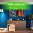 thumbnail image 4 of OUNONA 1Pcs Solid Wood Legs Bedside Cabinet Khaki Storage Simple Night Table for Adults, 4 of 4