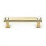 Alno C213-35-GLD Swarovski Crystal 3-1/2" Cabinet Crystal Pull Gold