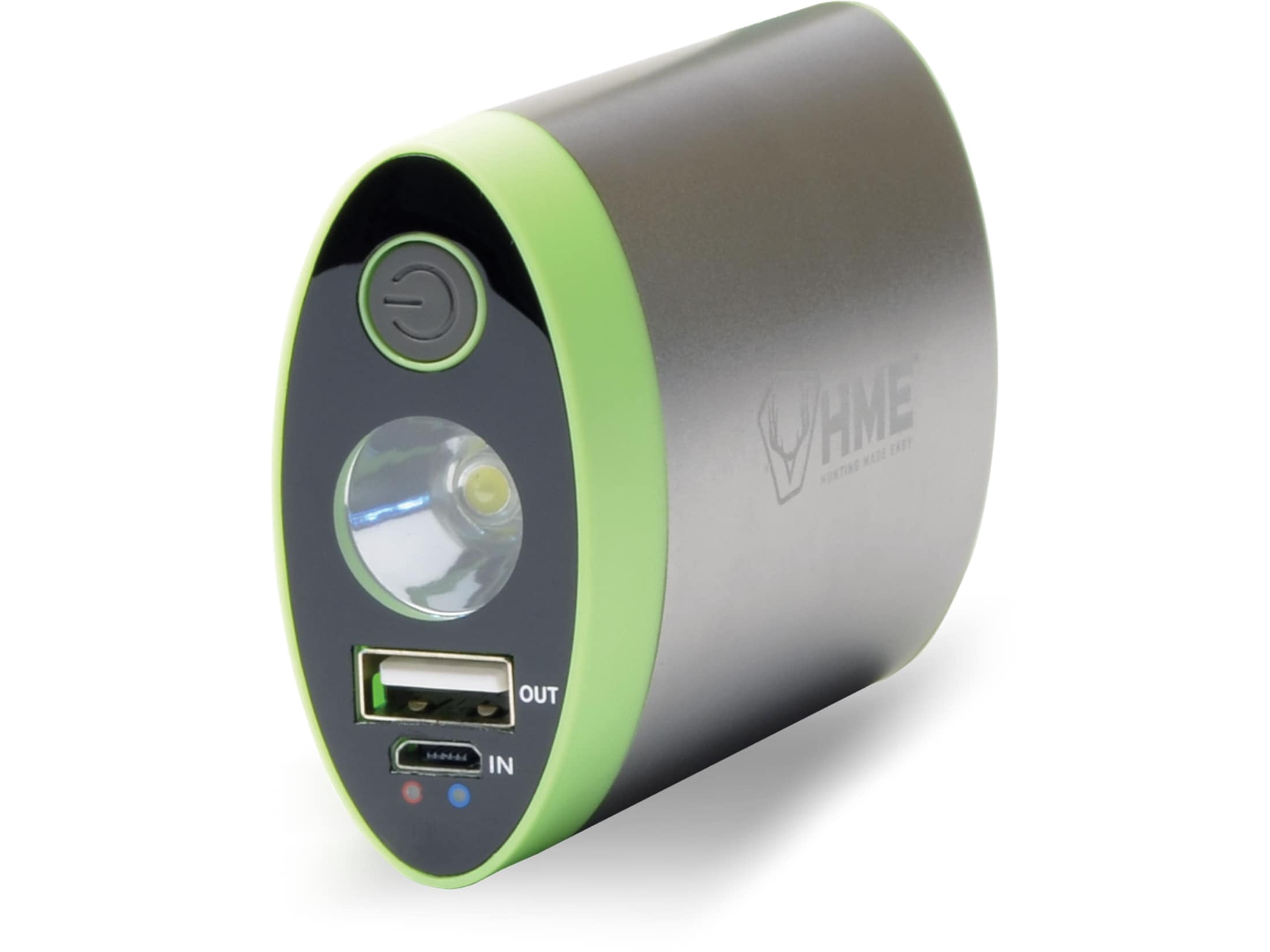 HME Electronic Hand Warmer with Flashlight